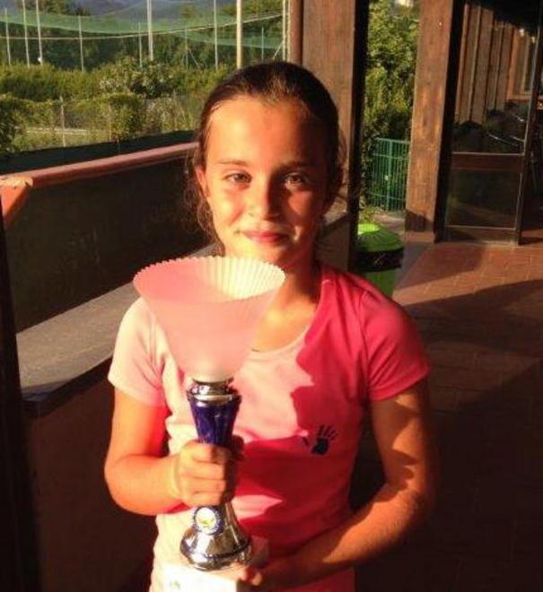 Emma Belluomini, 12 anni, trionfa nel Memorial Sabatini