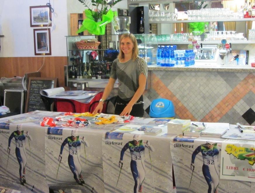 In soccorso a Novi la sciatrice azzurra Elisa Brocard