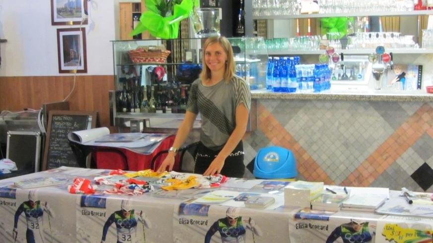 In soccorso a Novi la sciatrice azzurra Elisa Brocard