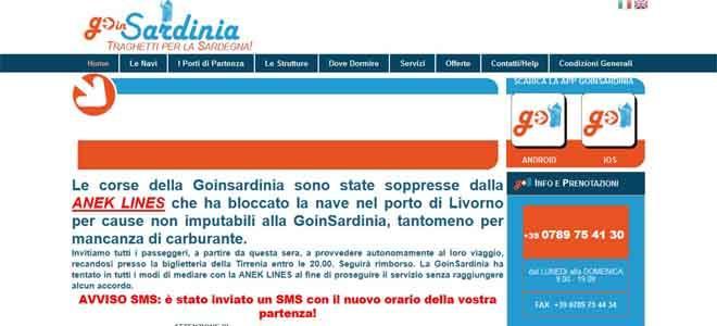 La nave di Goinsardinia bloccata in porto a Livorno dall’armatore greco: a Olbia si rischia il caos 