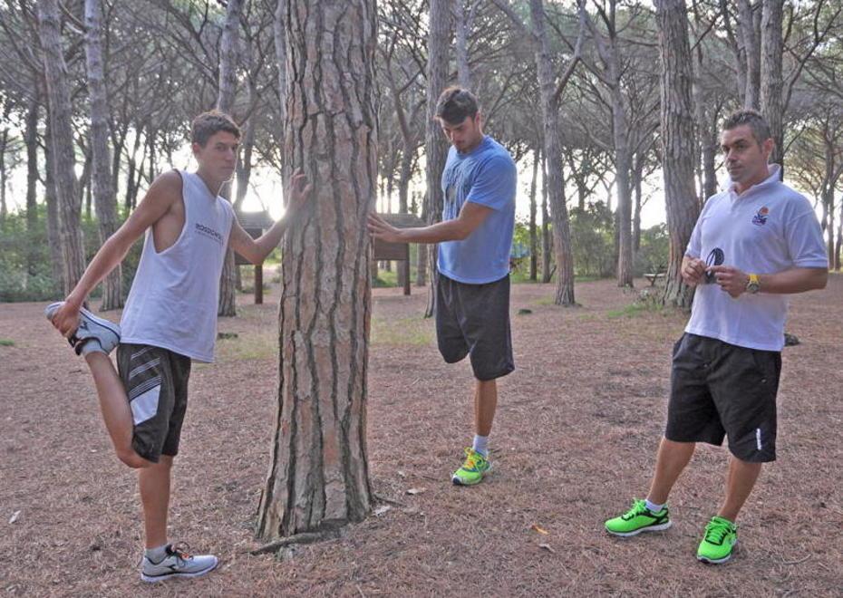 Basket Cecina, via alla preparazione si fatica in pineta 
