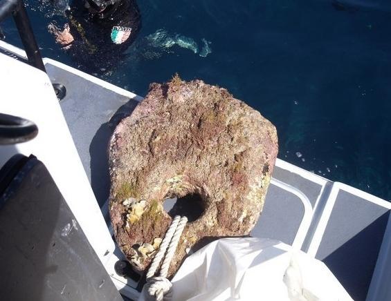 Trovata un’ancora di età nuragica 