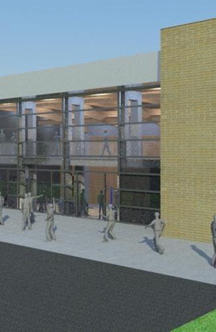 Aprono i cantieri della palestra 