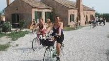 Bicicletta in valle e poi la cena