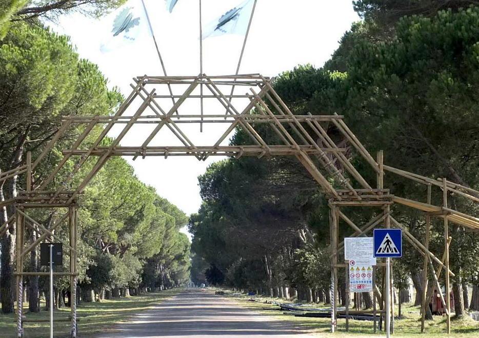 Non ancora rimosse alcune strutture del raduno scout