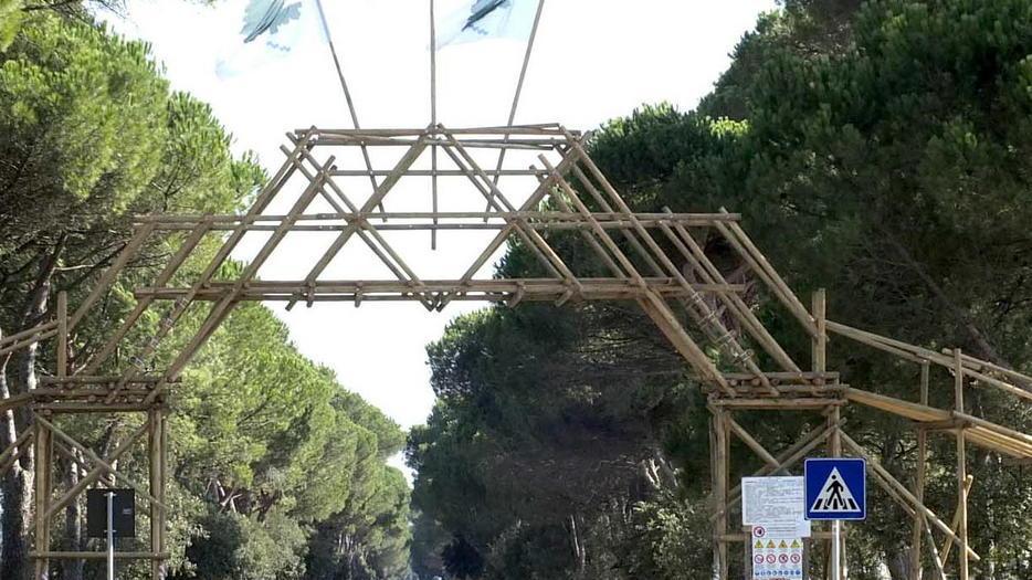 Non ancora rimosse alcune strutture del raduno scout