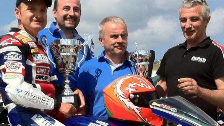 Pini brinda alla prima vittoria nella Stock 1000 e può sognare