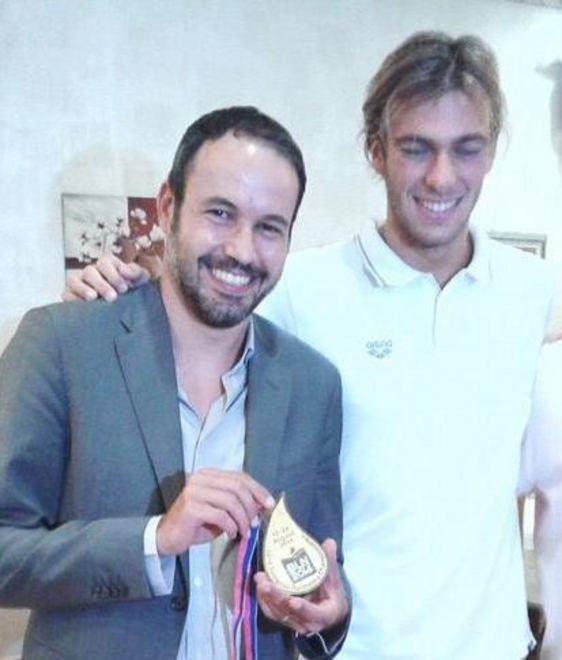 Super Greg incontra il sindaco Bellelli