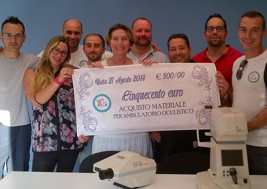 Dalla festa della birra una donazione all’Unione Ciechi