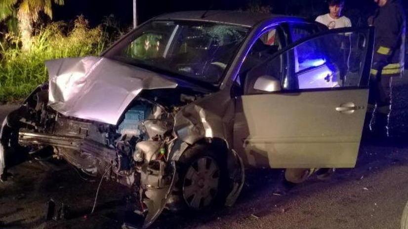 Quattro feriti nel tamponamento