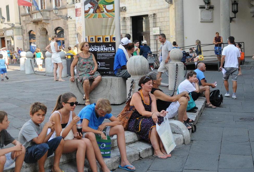 I grandi assenti sono i visitatori stranieri 