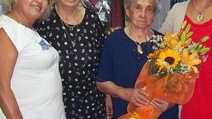 Teodora, record di longevità Grande festa per i 106 anni