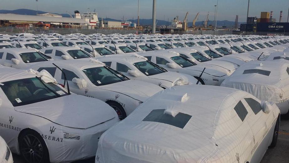 Maserati sceglie il porto di Livorno per sbarcare sul mercato Usa