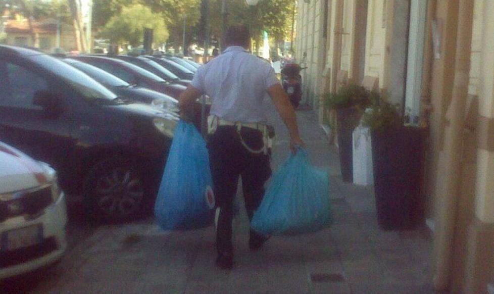 Blitz in Passeggiata contro gli ambulanti