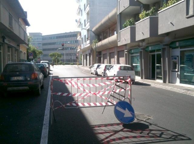 Da 15 giorni transenna ballerina 