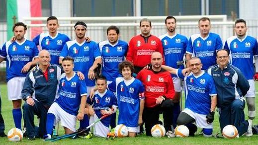 La sfida della Nazionale di calcio amputati