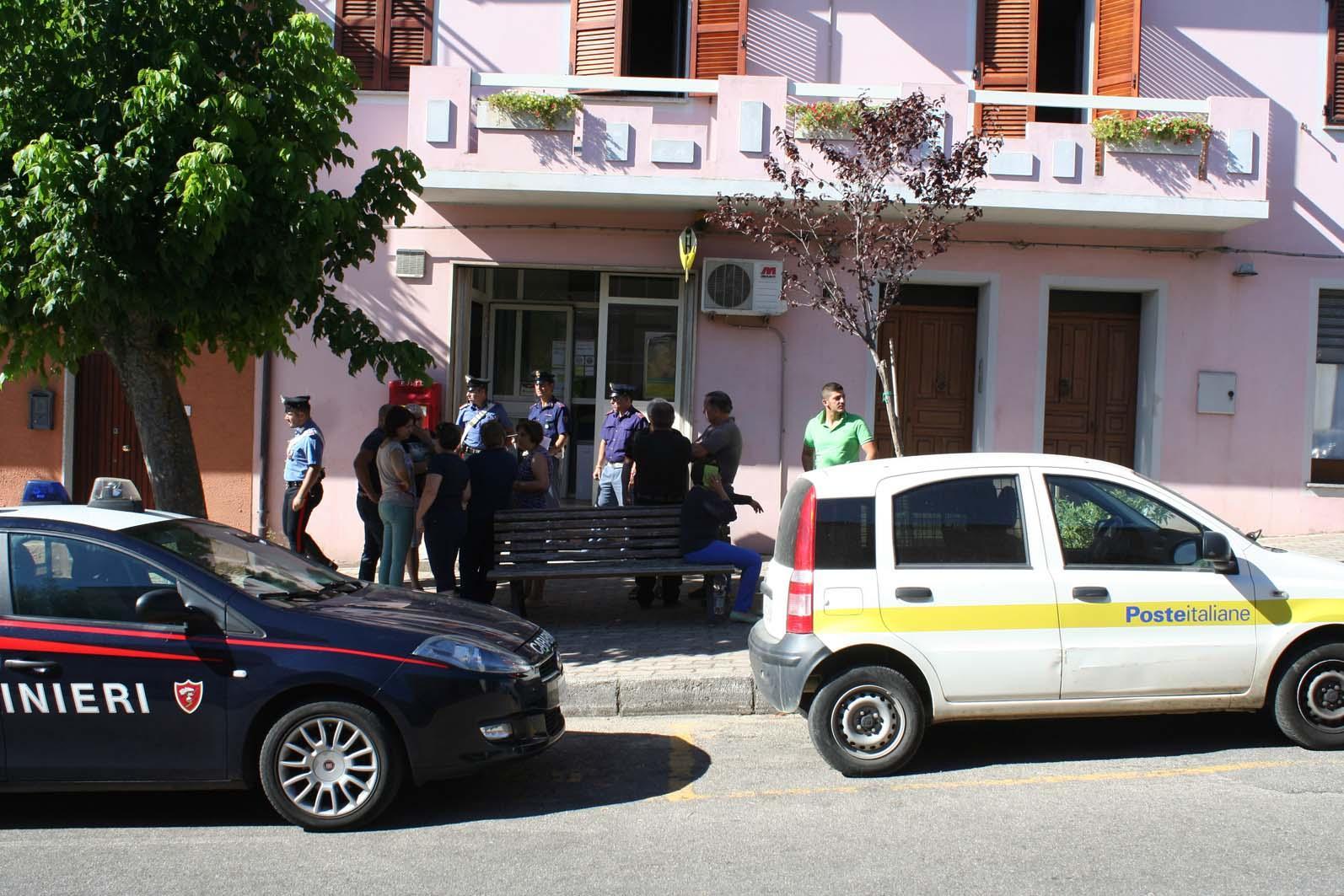 Rapina con pistole e fucili alle poste di Silanus 