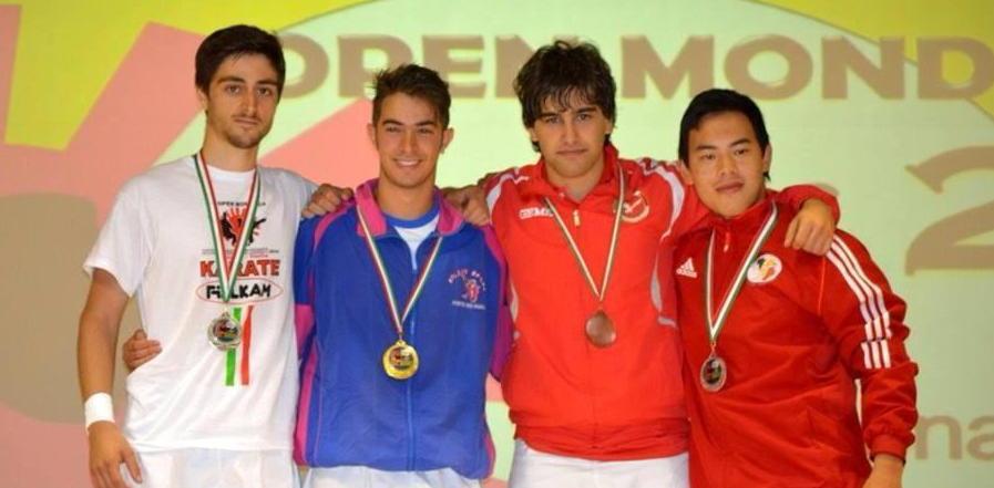 Karate, Giacomo Pochini secondo nell’Open Mondiale