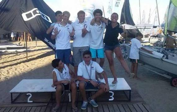Salvatorelli e Peria volano nel mare di Formia 