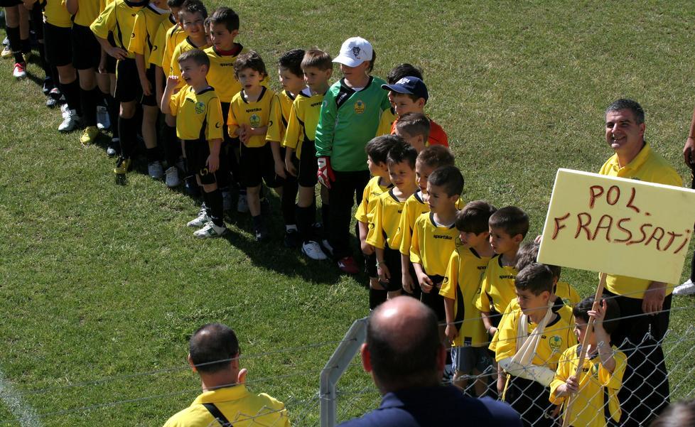 Raduno dei baby calciatori della Frassati