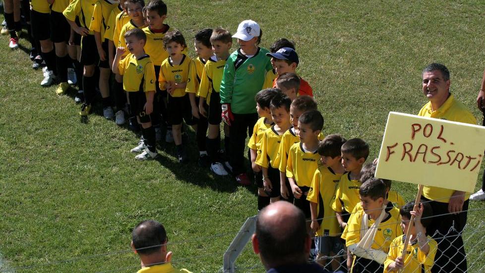 Raduno dei baby calciatori della Frassati