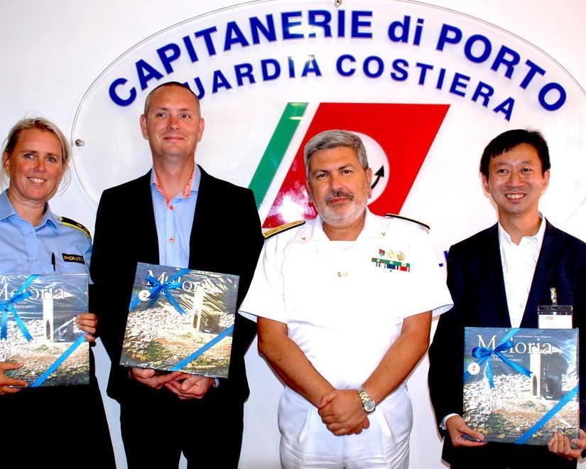 Delegazione dal Nord Europa in Capitaneria 