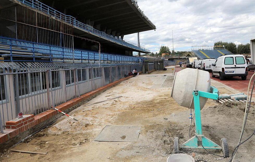 Fervono i lavori allo stadio Carlo Castellani