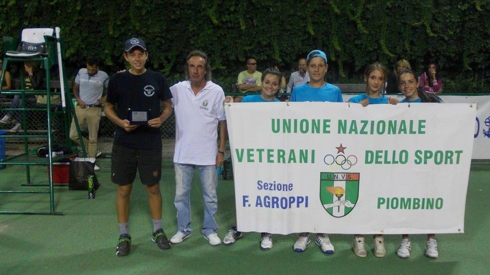 Daniele Pepi premiato dai Veterani
