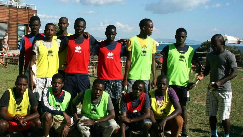A Castiglioncello i rifugiati hanno ritrovato il sorriso