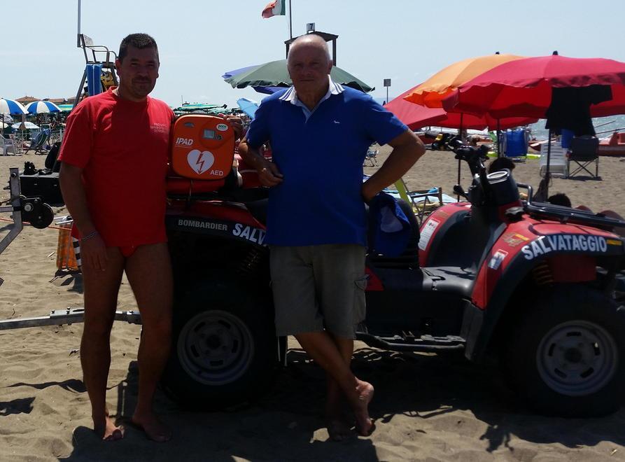 Nuovo defibrillatore a Marina 