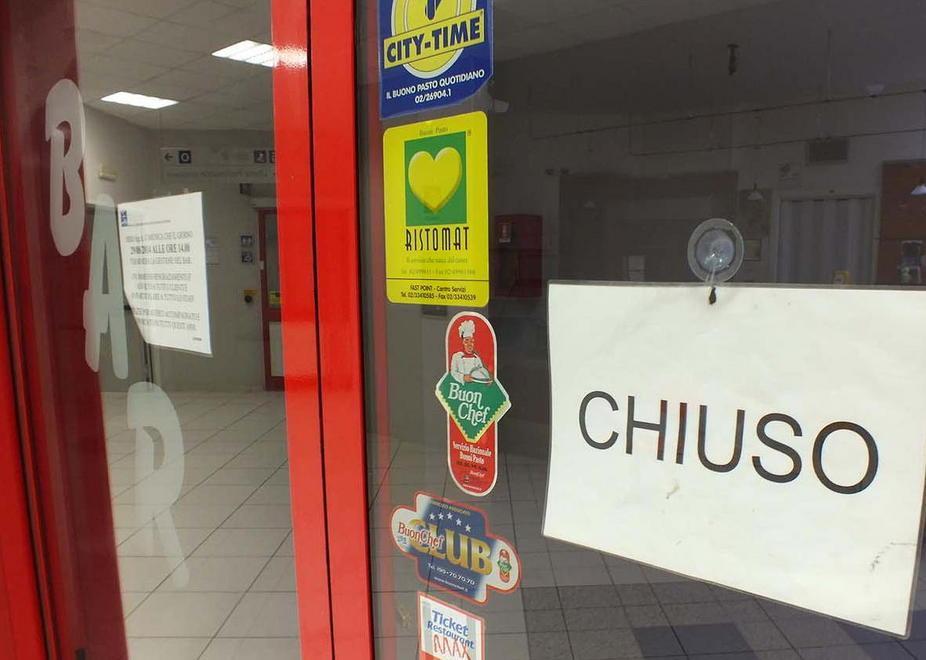 Chiuso il bar a Villamarina Forti disagi all’ospedale 