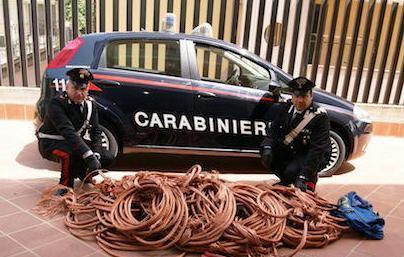 La banda del rame si dilegua nei campi 