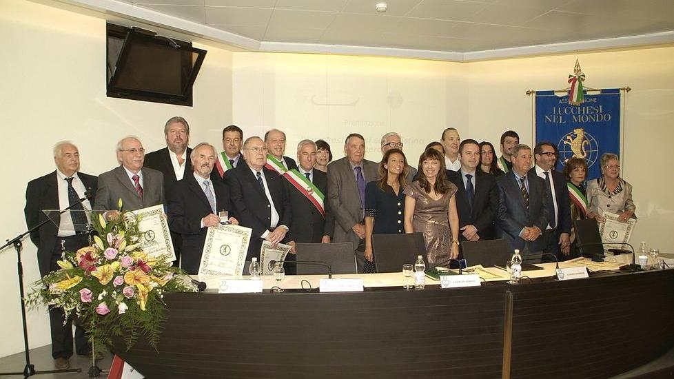 Premio ai lucchesi che si sono distinti all’estero