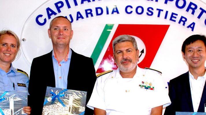 Delegazione dal Nord Europa in Capitaneria