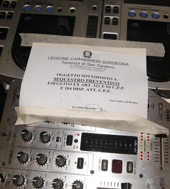 San Teodoro, musica alta sigilli alla movida estiva 