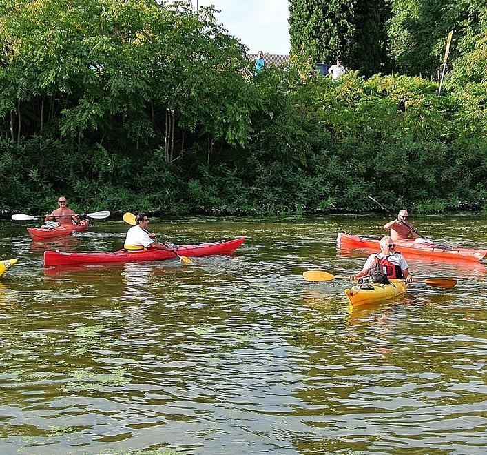 In kayak lungo il Po, nove giorni per arrivare in darsena