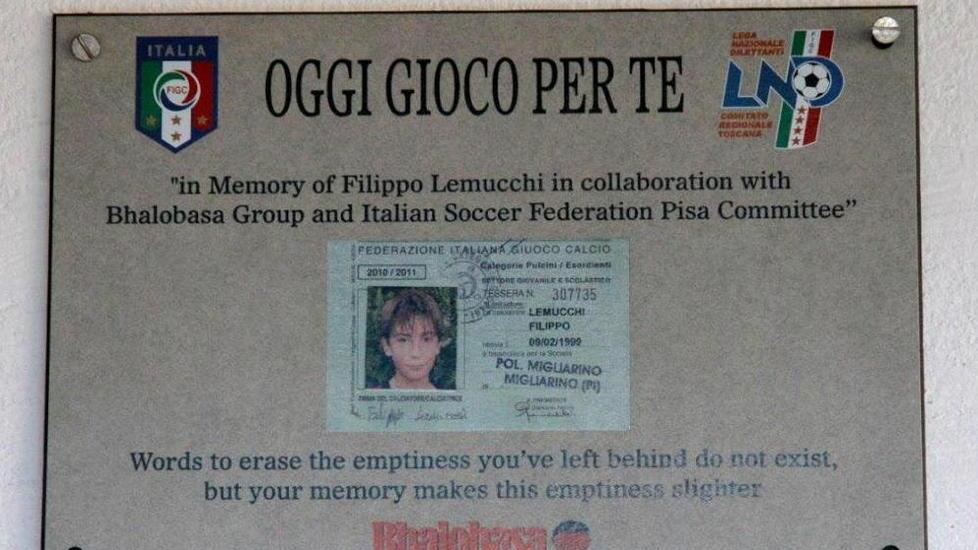 Un torneo per ricordare Filippo Lemucchi