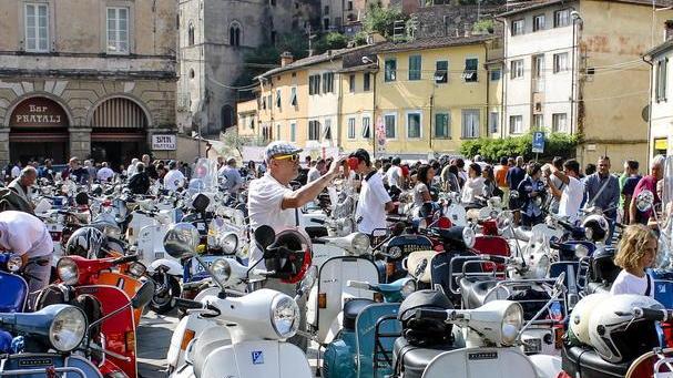 Vespe, raduno da record con il club Monteserra