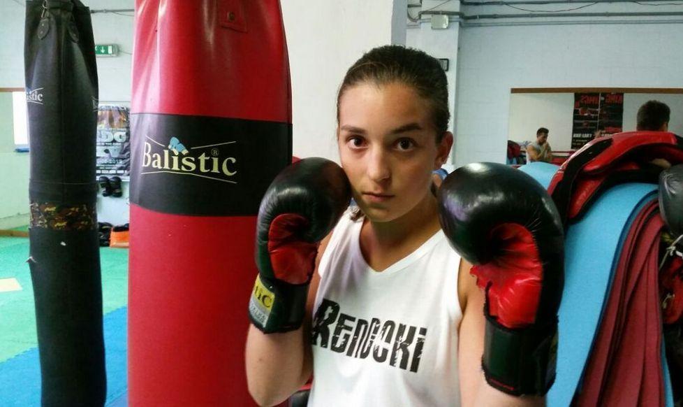 Irene ai mondiali di kick boxing 