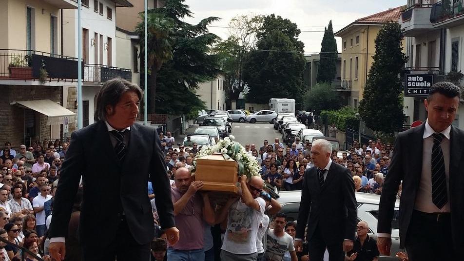 La Prato sportiva ai funerali di Giovanni Napolitano