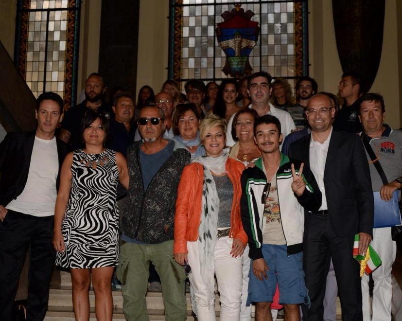 Gli ospiti della Notte Bianca ricevuti in Comune dal sindaco 