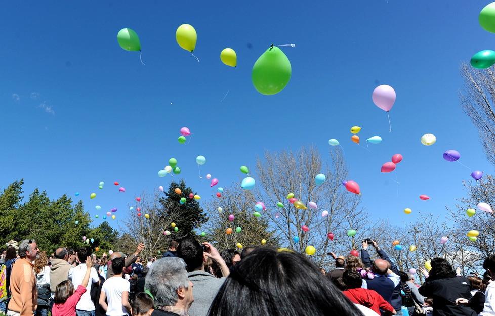 Domattina in cielo i palloncini anti-Duchenne 