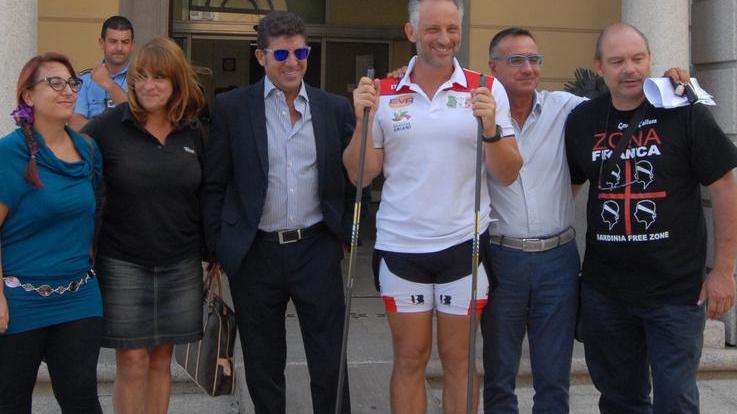 La sfida chiamata «Ammentos»: Cagliari-Strasburgo in skiroll