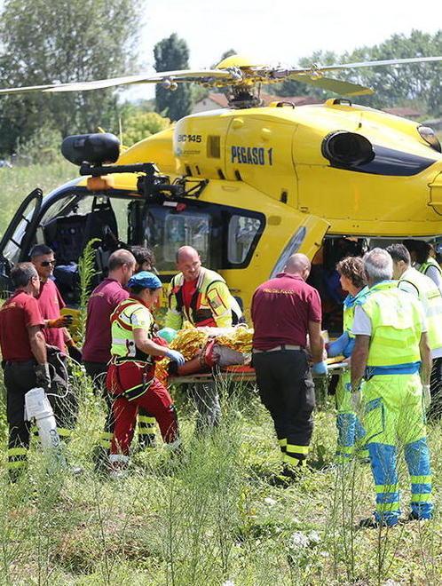 Cade dal trattore alle Vedute grave un sessantenne 
