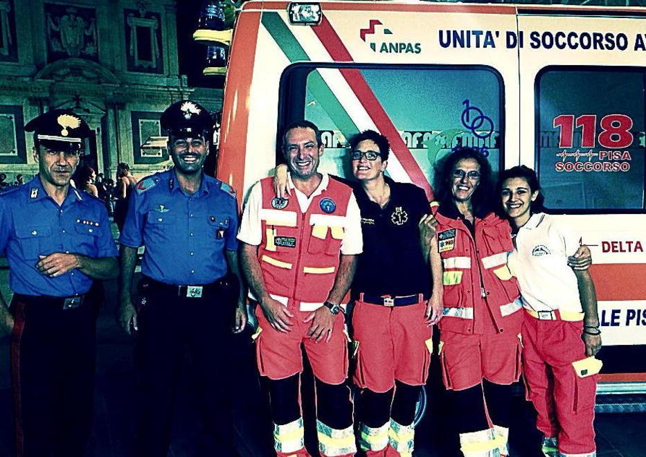 I soccorritori Palp garantiscono l’assistenza in caso di malore