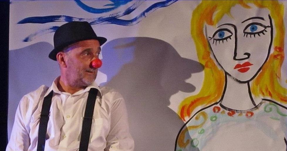 Un clown che diventa artista 