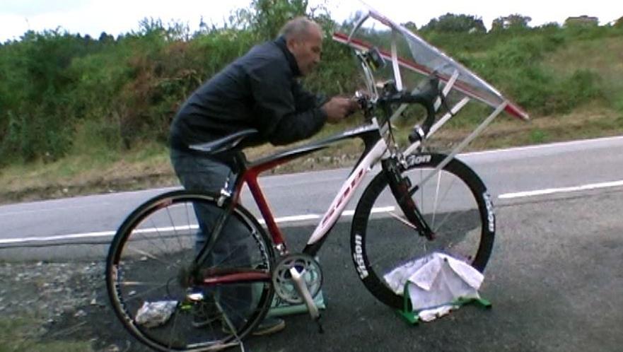In bicicletta più veloce del vento 