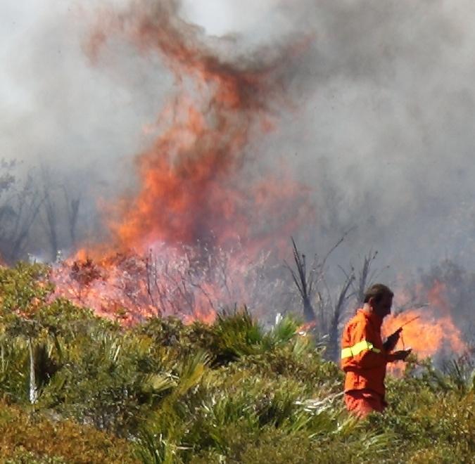 Incendi a Guspini, Nurri, Serri e Orroli