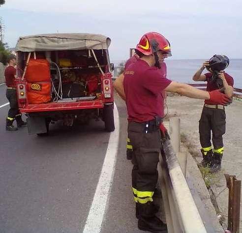 Ritrovato il giovane scomparso tra le rocce