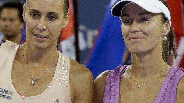 Finale inedita Nishikori-Cilic Pennetta-Hingis battute